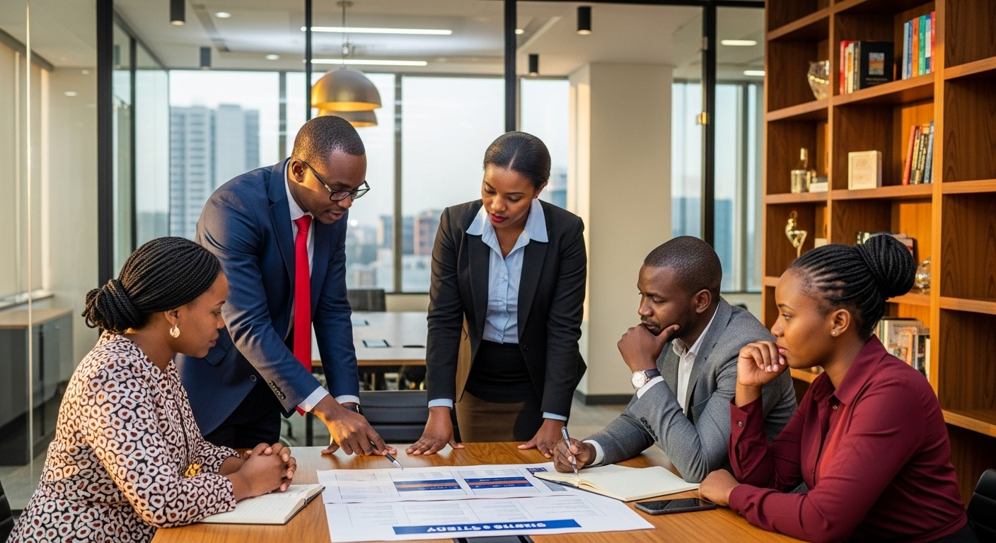 Amukela advisory working with partners - representative image